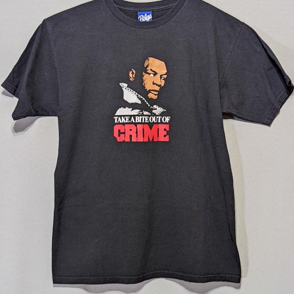 Bodega Mike Tyson SUPER RARE Black Graphic T-shirt Medium